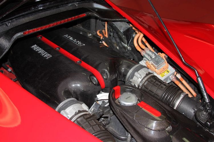 2014 Ferrari LaFerrari Engine