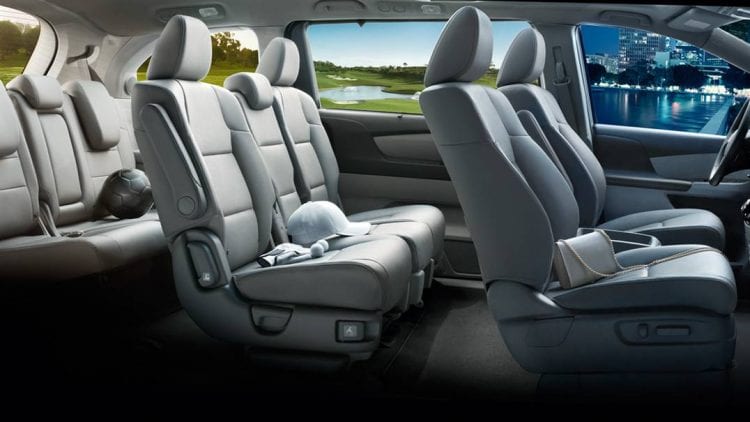 2016 Honda Odyssey shown; Source: automobiles.honda.com