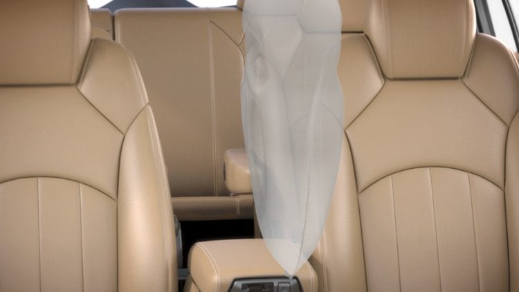 2018 Buick Enclave interior airbag