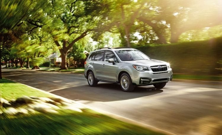 2018 Subaru Forester In Motion