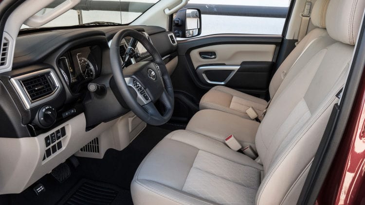 2017 Nissan Titan Single Cab Interior