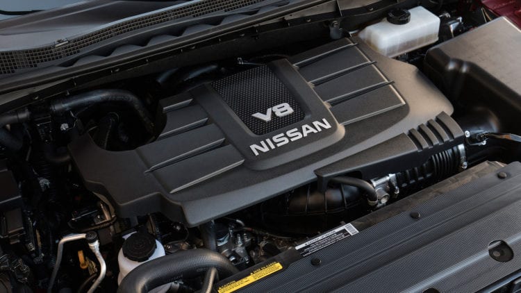 2017 Nissan Titan Single Cab Engine