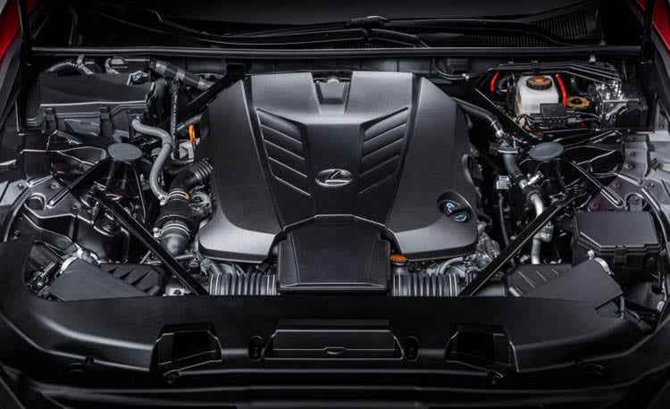 2017 Lexus LC500 Engine