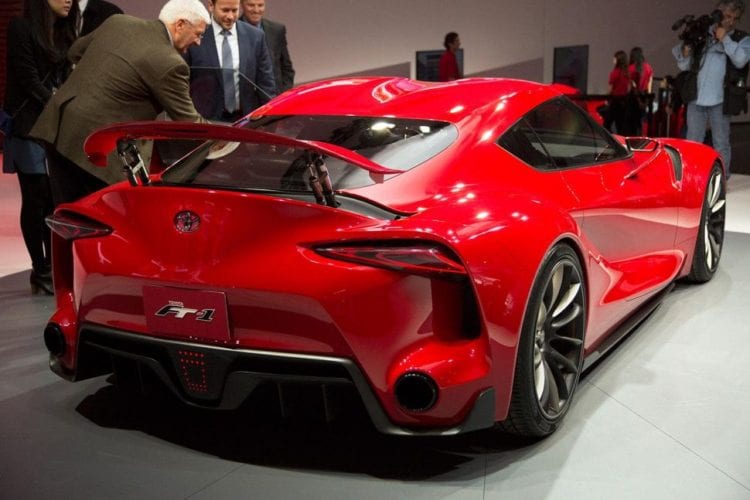 Toyota FT1 concept rear view