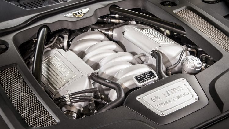 2017 Bentley Mulsanne engine