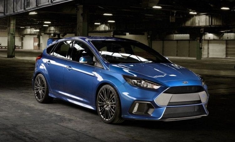 2017 FORD FOCUS RS side view