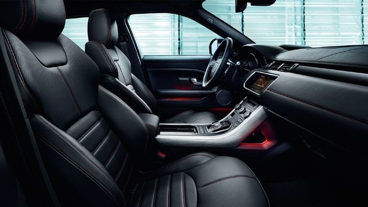 2017 Land Rover Range Rover Evoque Ember Edition interior