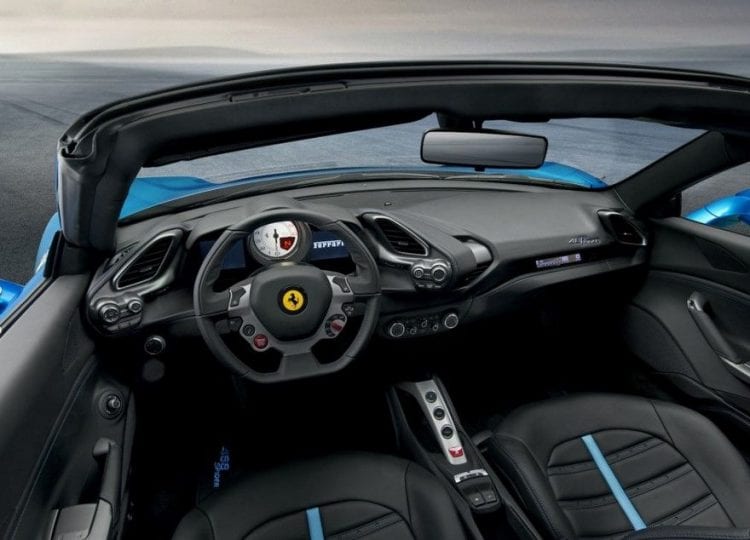 2017 Ferrari 488 GTB interior