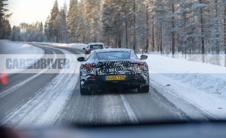 2018 Aston Martin Vantage rear view