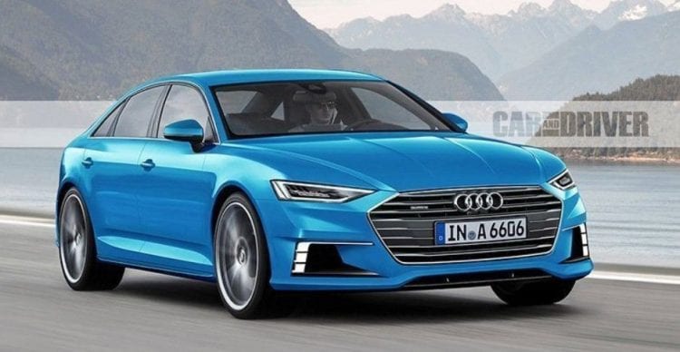 2018 Audi A6 front view