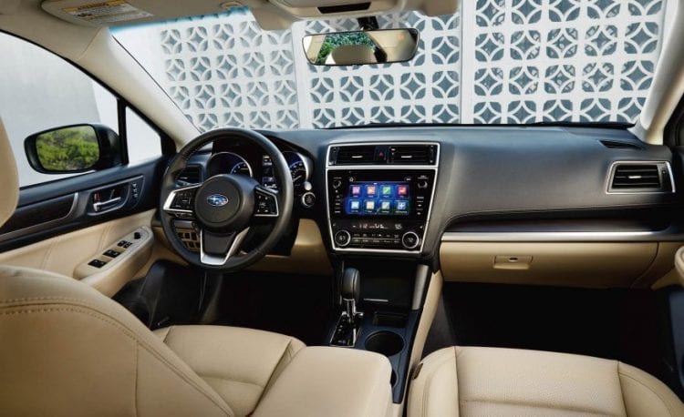 2018 Subaru Legacy inside view