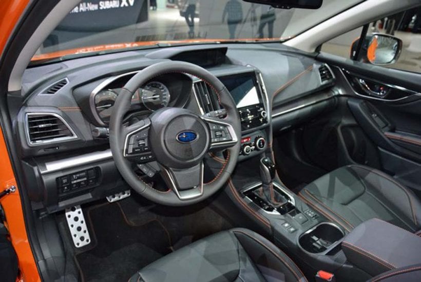 2018 Subaru Crosstrek interior