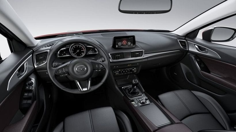 Mazda 3 vs Honda Civic Hatchback interior