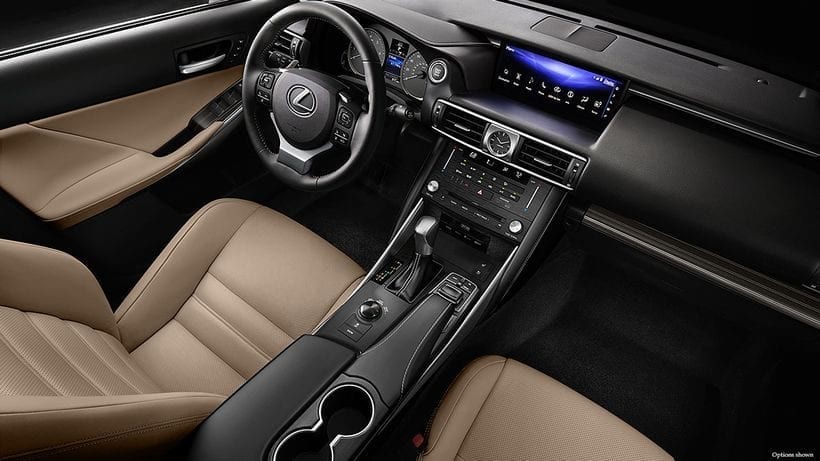 2017 Lexus IS 200T interior