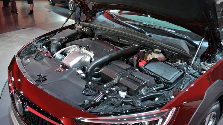 2018 Buick Regal TourX engine