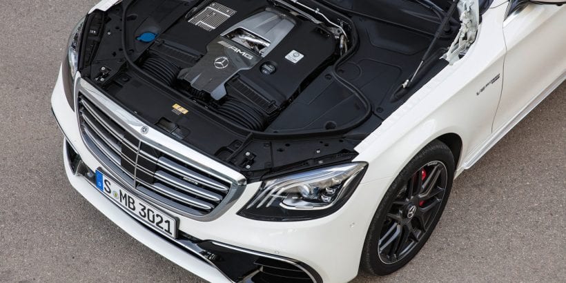 2018 Mercedes-Maybach S-Class engine