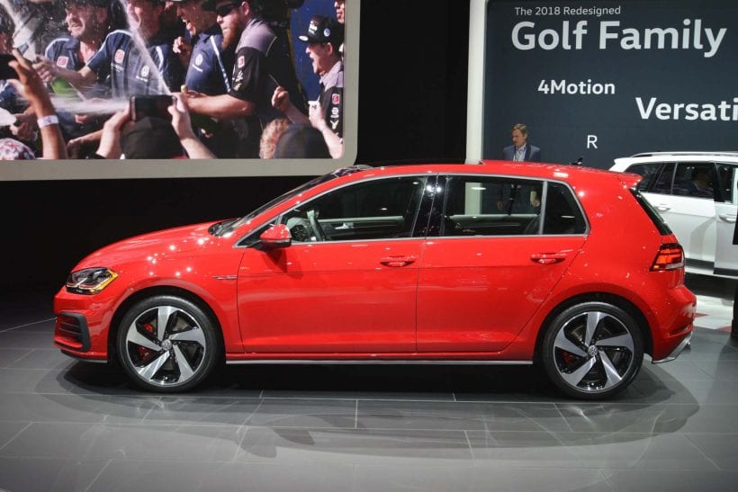 2018 Volkswagen Golf design