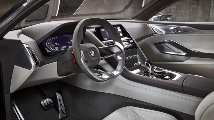 2017 BMW 8 Series Concept interior