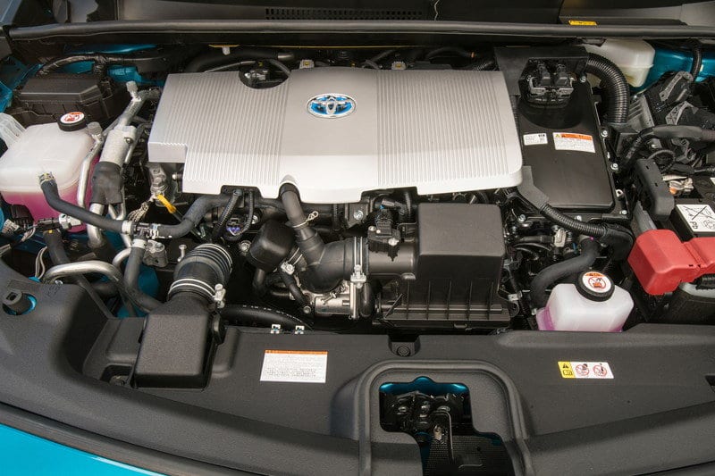 2018 Toyota Prius TRD engine