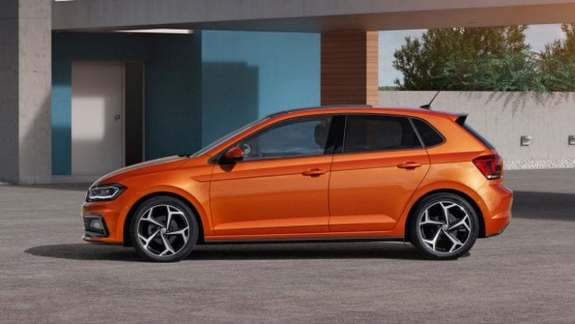 2018 Volkswagen Polo side view