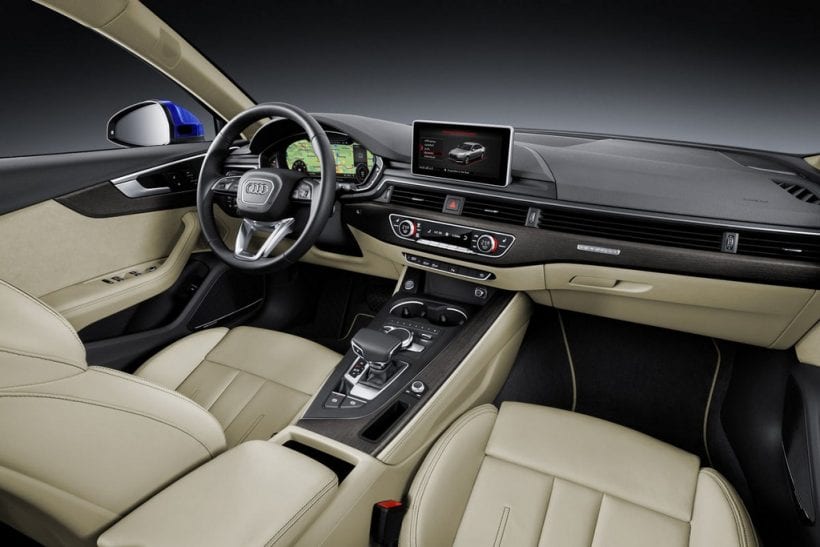2019 Audi A4a interior