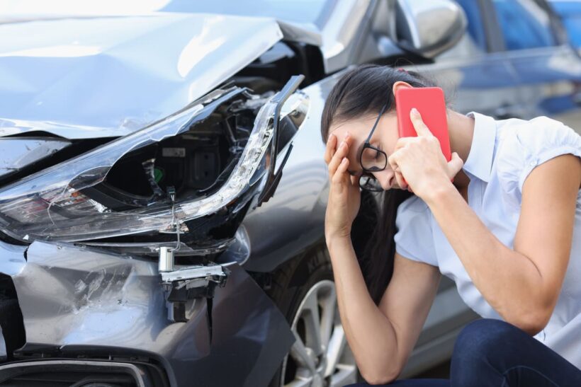 Notify Insurance Company after a crash