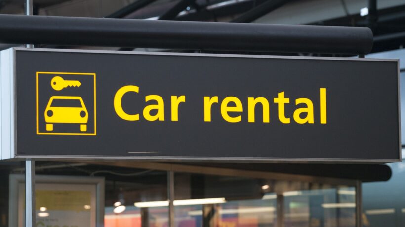 renting a car at the airport