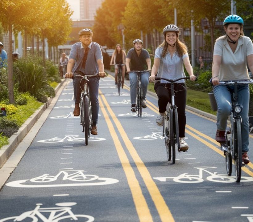 expansion of bike lanes