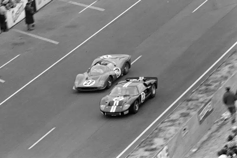 ford vs ferrari on le mans