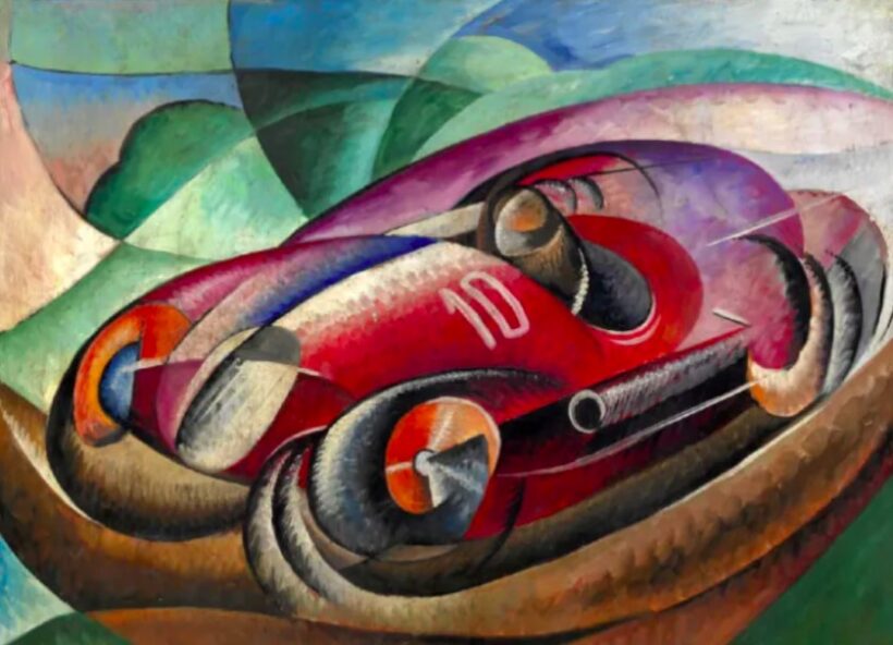 Cubism and Futurism influence car design