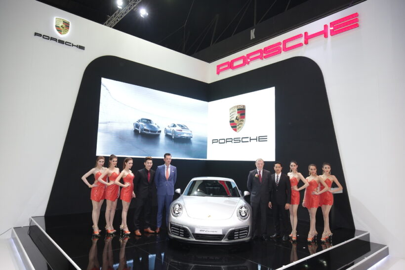 Porsche dealership in Thailand