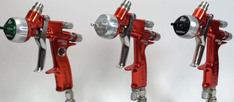 High-end spray guns