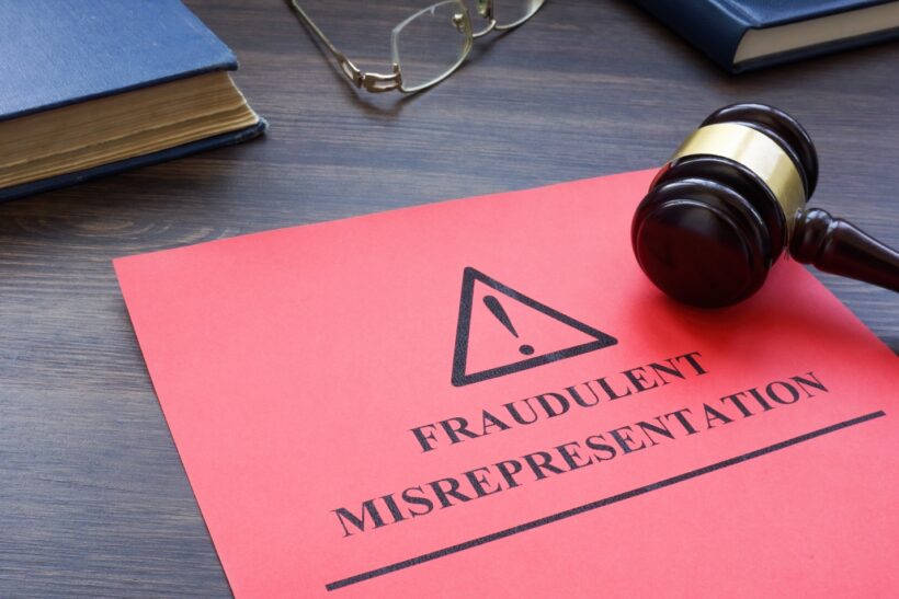 Fraud or Misrepresentation