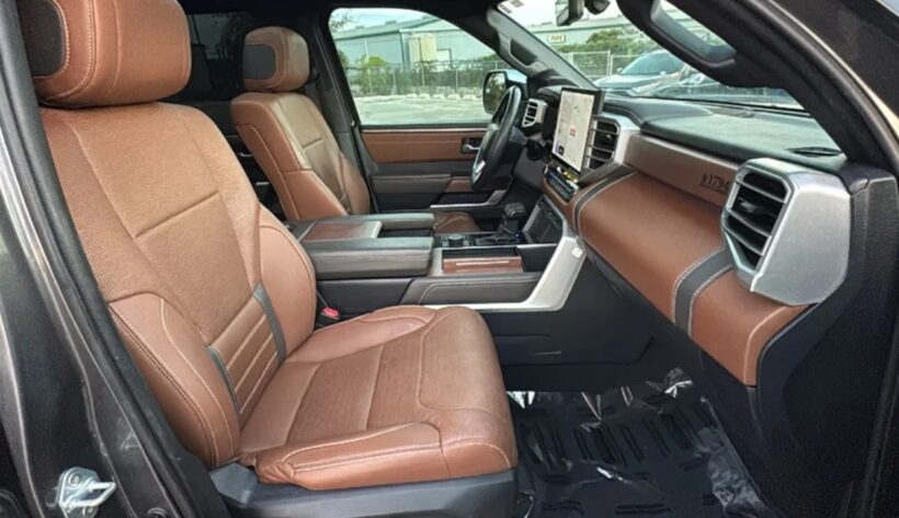 Toyota Tundra interior