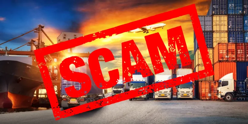 shipping company scam