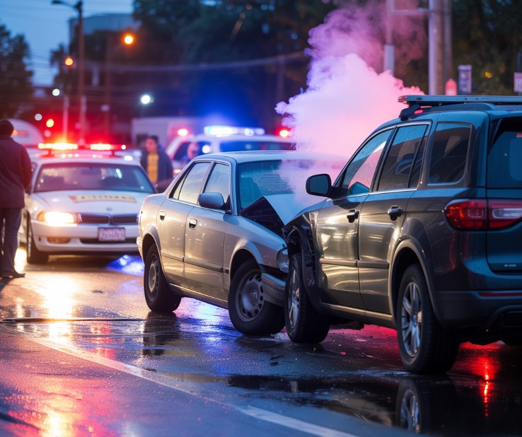 Call 911 after car accident